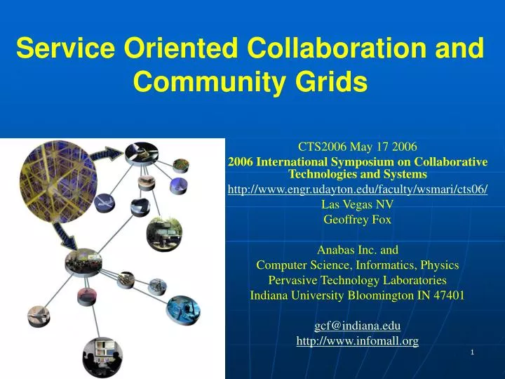service oriented collaboration and community grids
