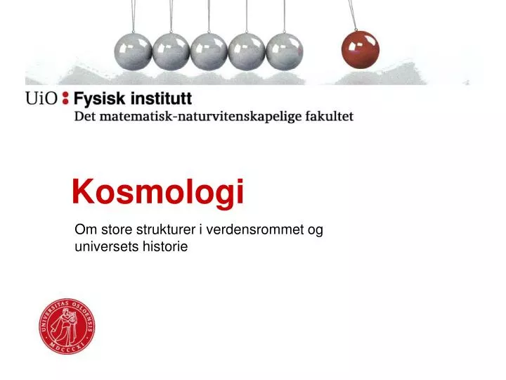 kosmologi