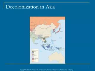 Decolonization in Asia