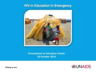 HIV in Education in Emergency