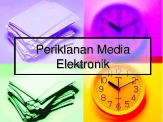 periklanan media elektronik