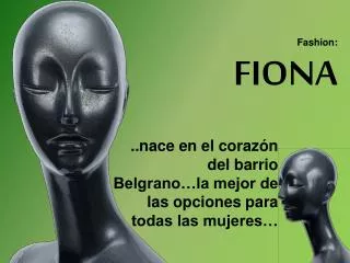 fashion fiona