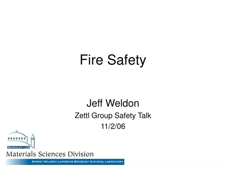 fire safety
