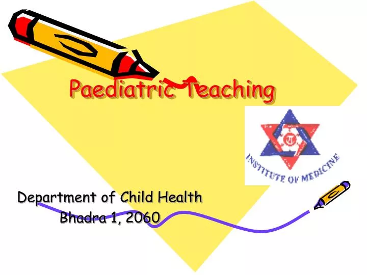 paediatric teaching
