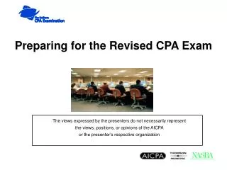 Preparing for the Revised CPA Exam