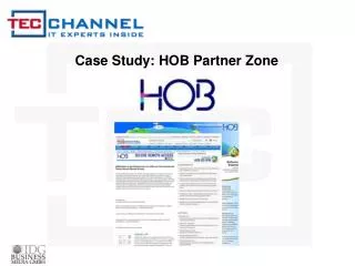 Case Study: HOB Partner Zone