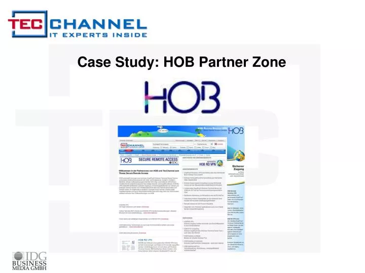 case study hob partner zone