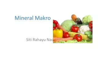 mineral makro