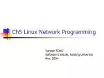 Ch5 Linux Network Programming - slide 1