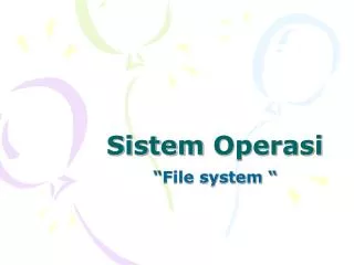 sistem operasi