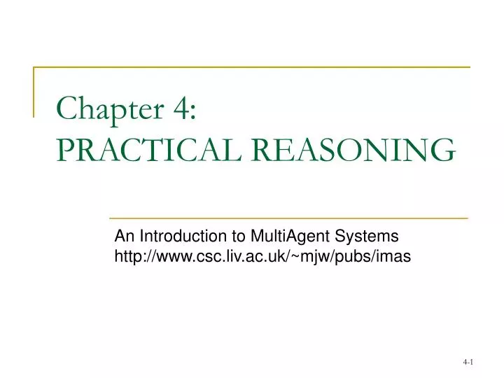 chapter 4 practical reasoning