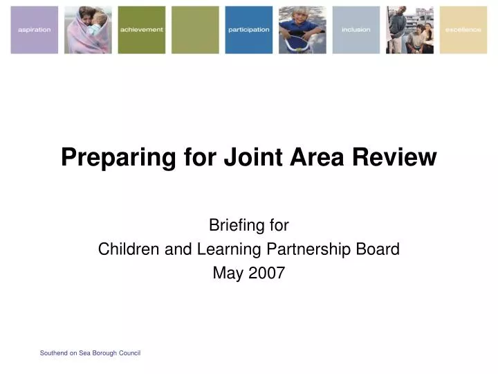 preparing for joint area review