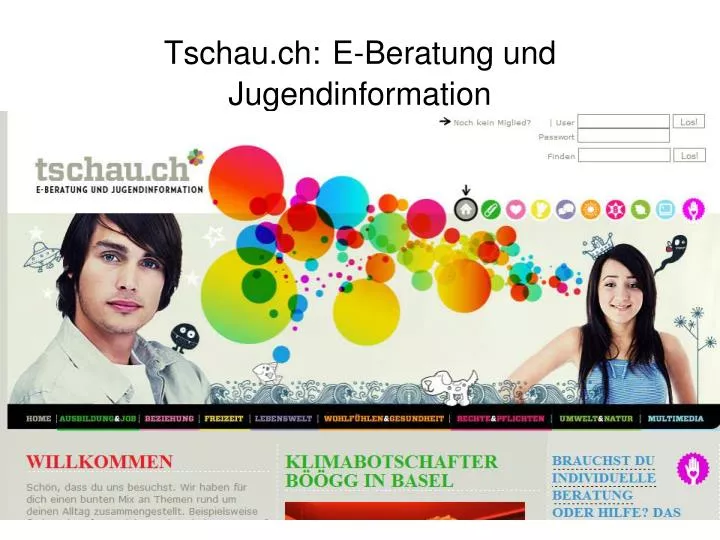 tschau ch e beratung und jugendinformation