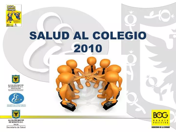 salud al colegio 2010