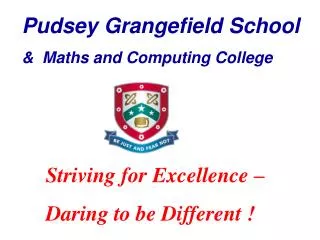 Pudsey Grangefield School &amp; Maths and Computing College
