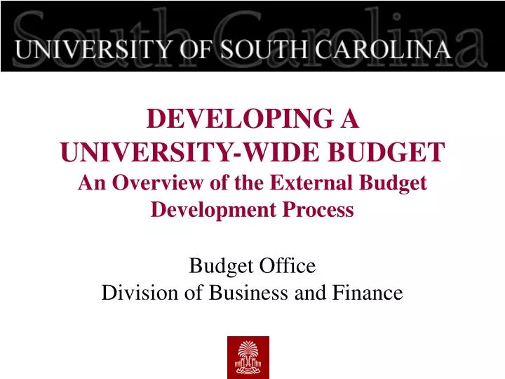 budget office division of business and finance