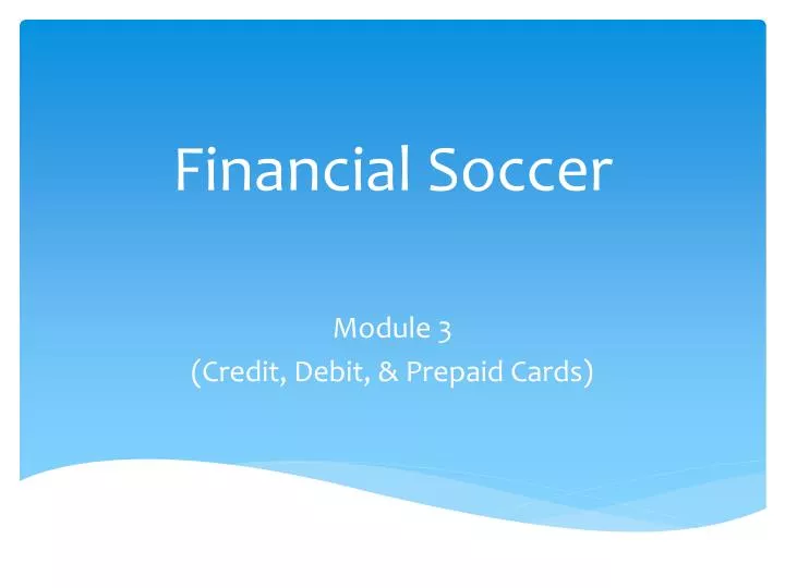 financial soccer