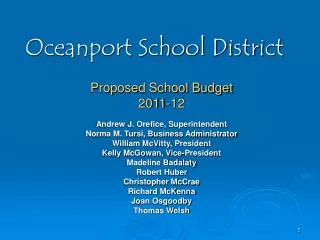 Oceanport School District