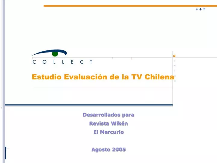 estudio evaluaci n de la tv chilena