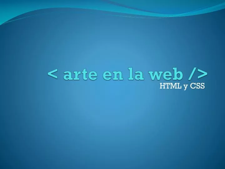 arte en la web