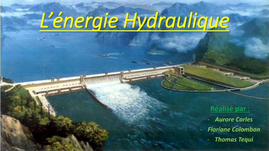 PPT L’énergie Hydraulique PowerPoint Presentation, free download ID — free download