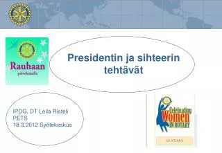 ipdg dt leila risteli pets 18 3 2012 sy tekeskus
