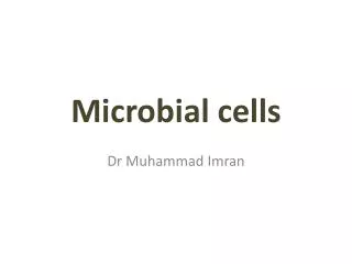 Microbial cells