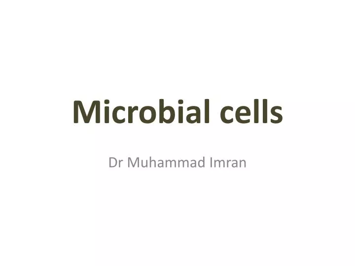 microbial cells