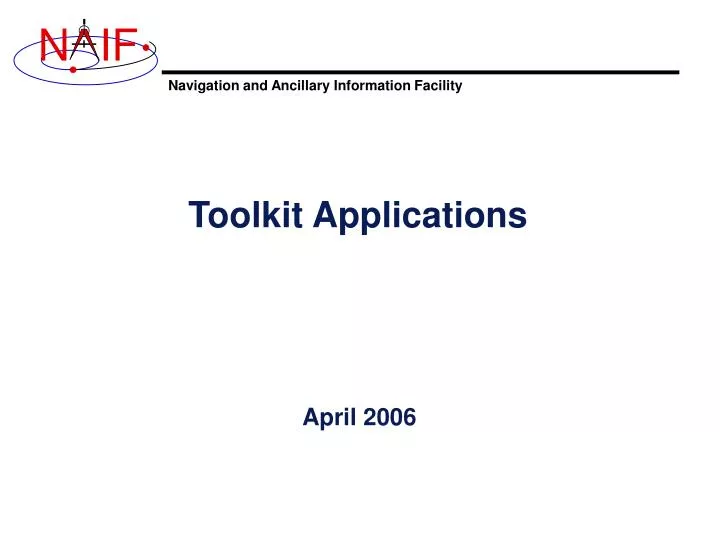 toolkit applications