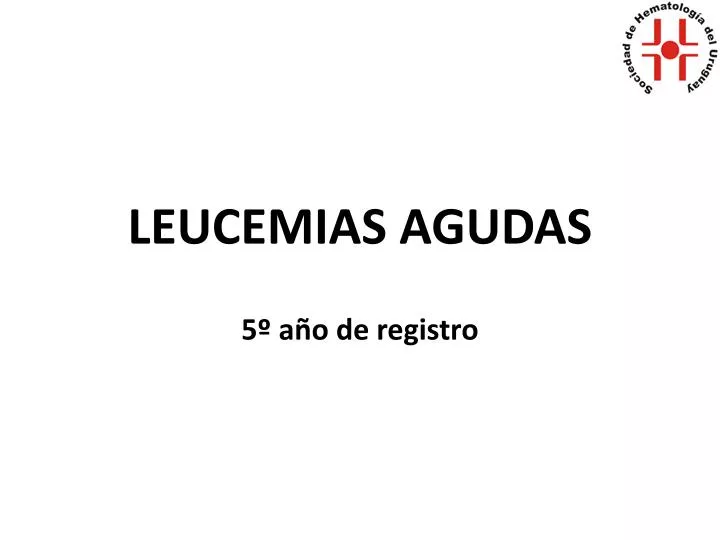 leucemias agudas