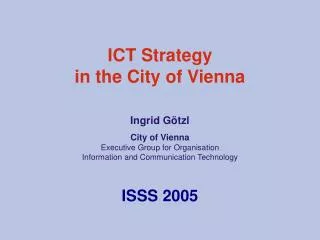 ICT Strategy in the City of Vienna