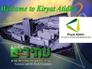 Welcome to Kiryat Atidim