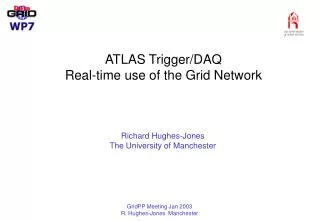 ATLAS Trigger/DAQ Real-time use of the Grid Network