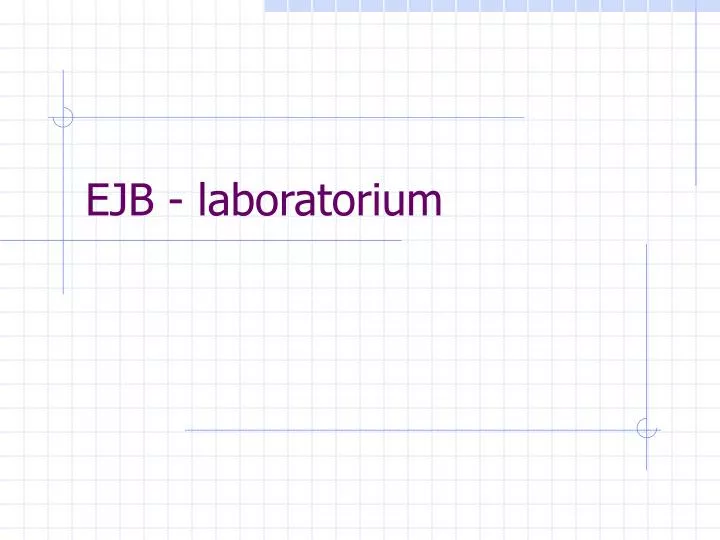 ejb laboratorium