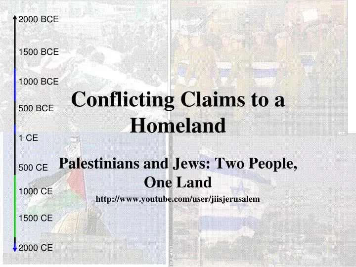 conflicting claims to a homeland