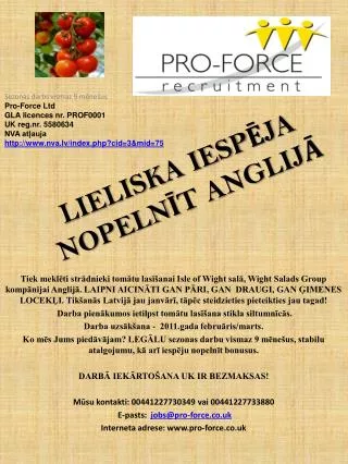 lieliska iesp ja nopeln t anglij