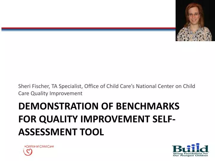 demonstration of benchmarks for quality improvement self assessment tool