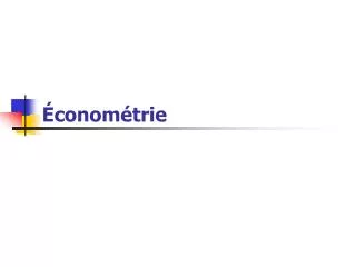 conom trie