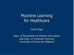 Advancing Predictive Models in Personalized Medicine Through Machine Learning in Healthcare - slide 1