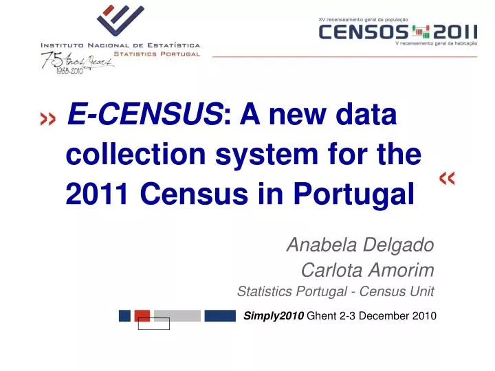 anabela delgado carlota amorim statistics portugal census unit