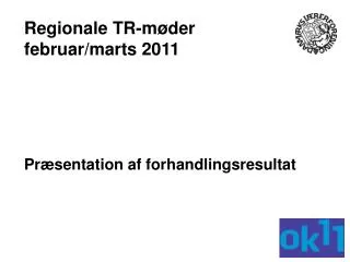 pr sentation af forhandlingsresultat