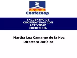 encuentro de cooperativas con actividad crediticia