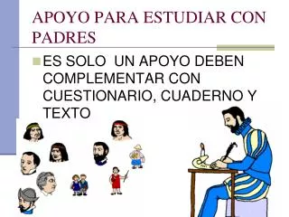 apoyo para estudiar con padres