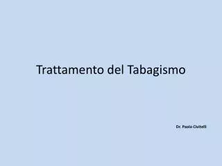 trattamento del tabagismo