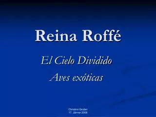 reina roff