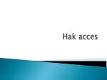 Hak acces - slide 1