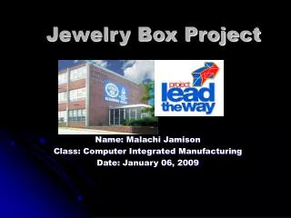 Jewelry Box Project