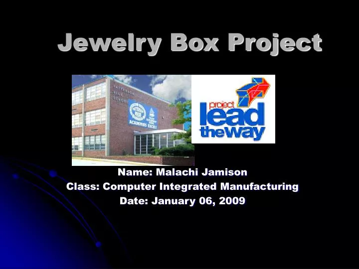 jewelry box project