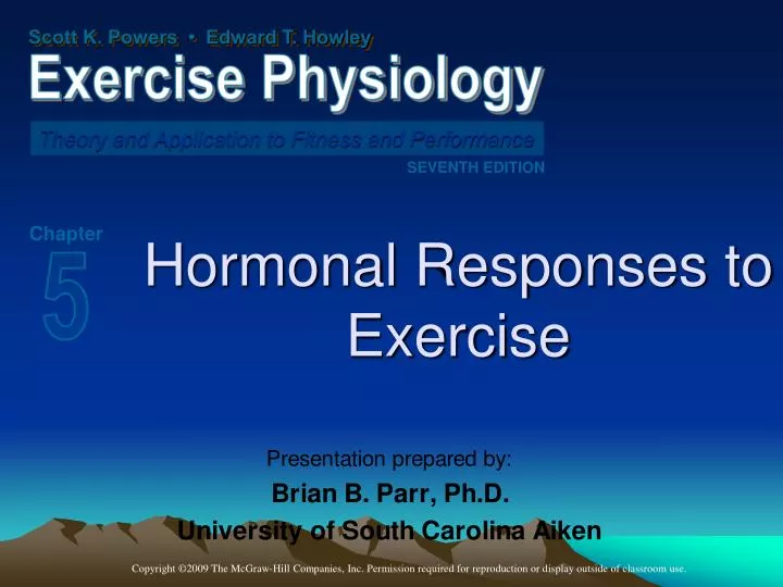hormonal responses to exercise
