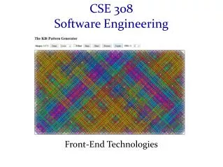 CSE 308 Software Engineering